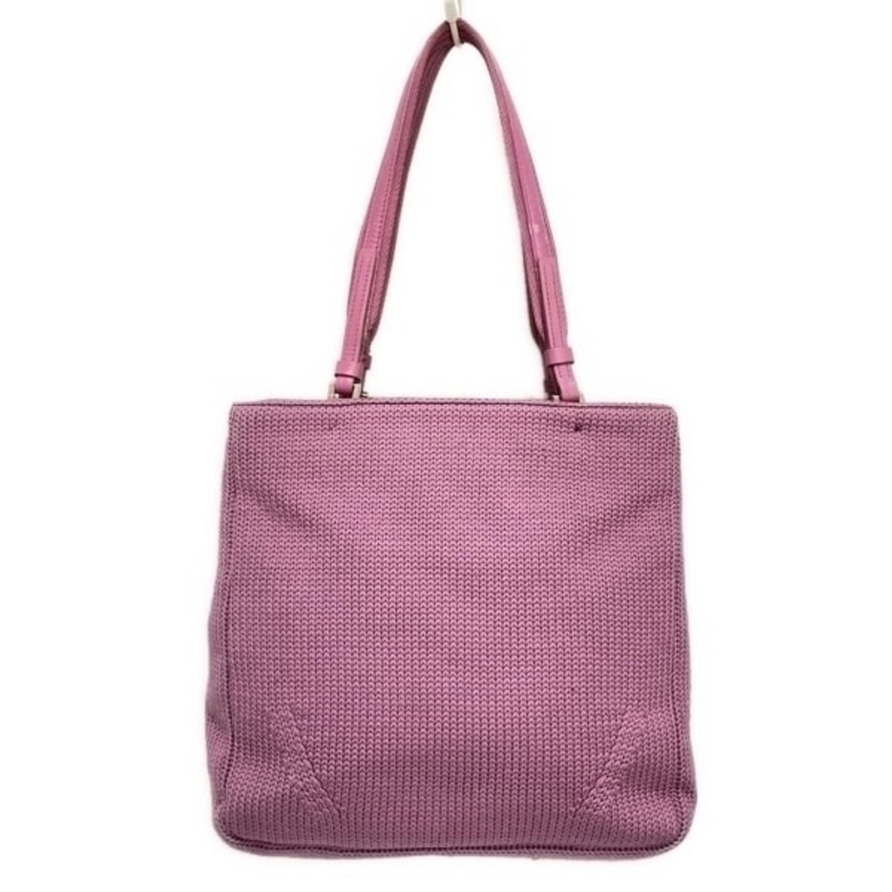 Prada 1999 pink knitted wool bag - Picture 2 of 8
